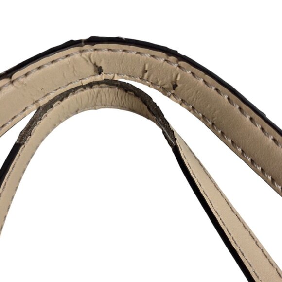 MICHAEL KORS Genuine‎ Pebble Leather Tote Bag Baguette Large Purse *READ - Picture 9 of 16